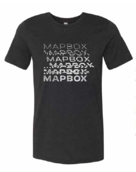 Mapbox Glitch Shirt (Black)